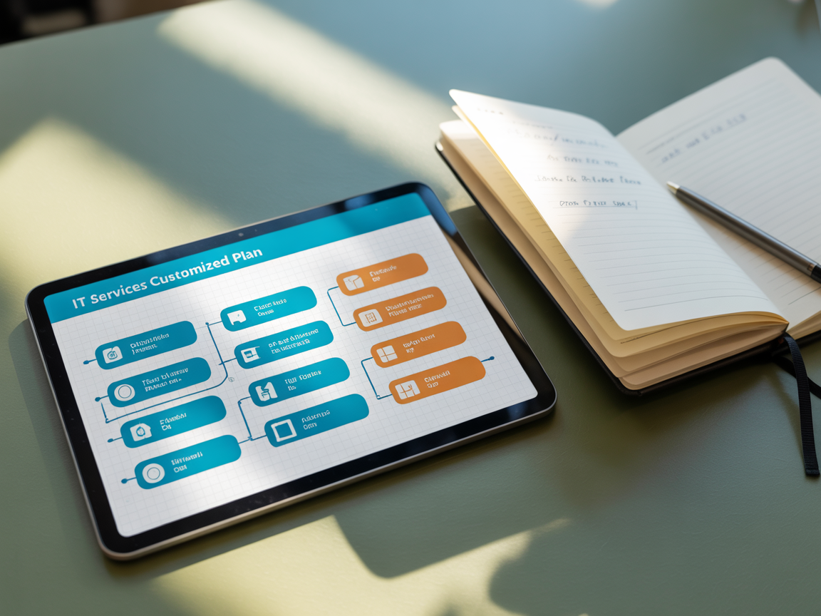 NeuroWerx customized IT network plan for home office setup in Los Angeles and Orange County.