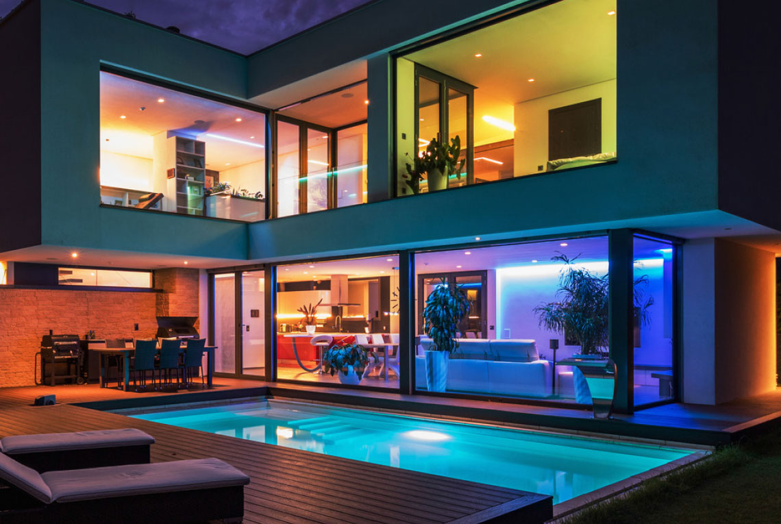 Wireless smart lighting and climate control solutions by NeuroWerx in Long Beach, Los Angeles, and Orange County.